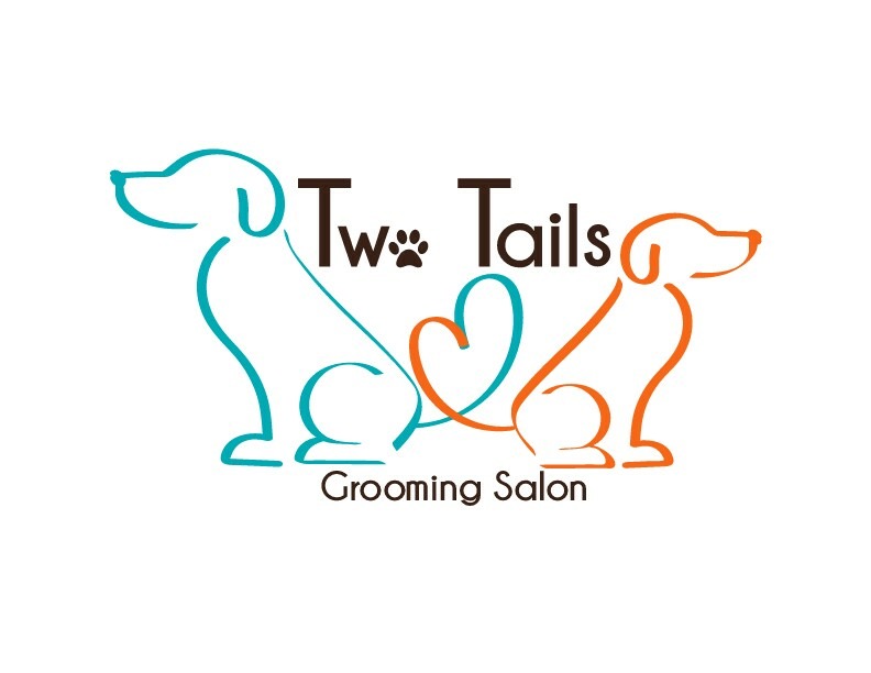 Two Tails Grooming Salon logo