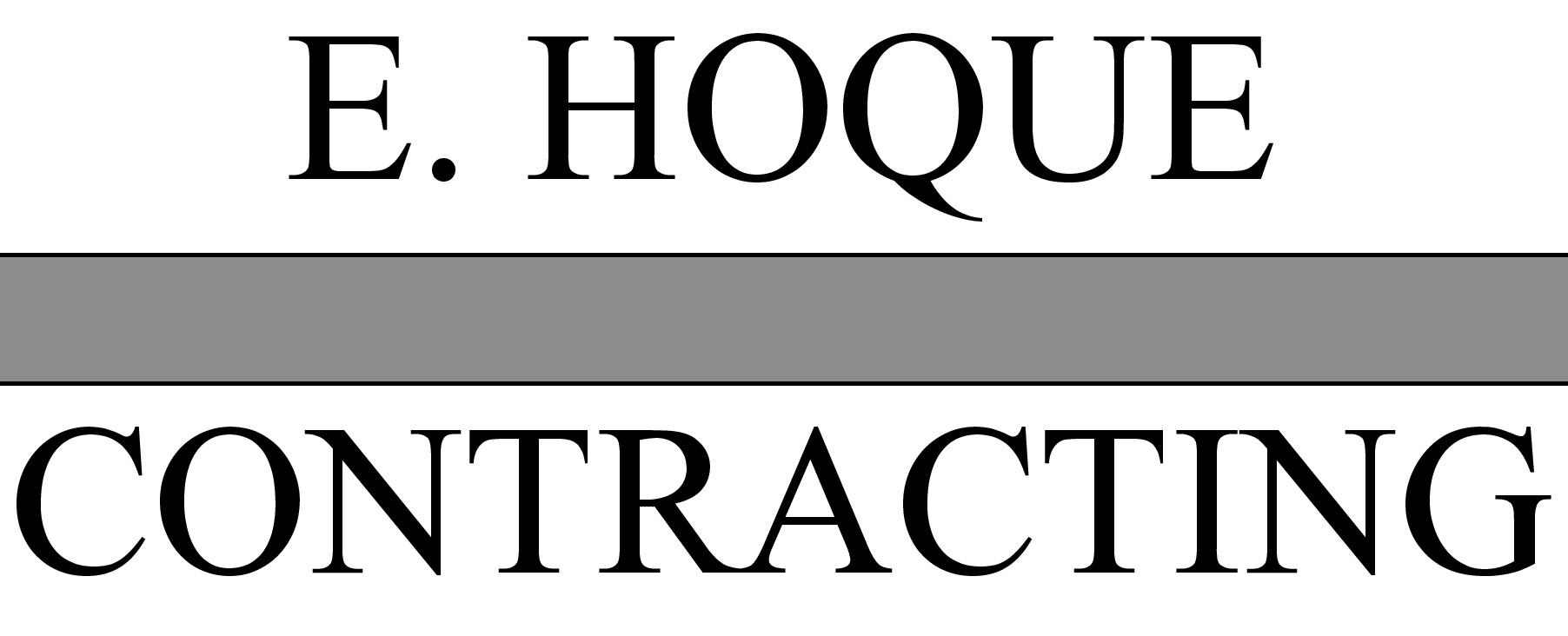 E HOQUE CONTRACTING GROUP INC logo