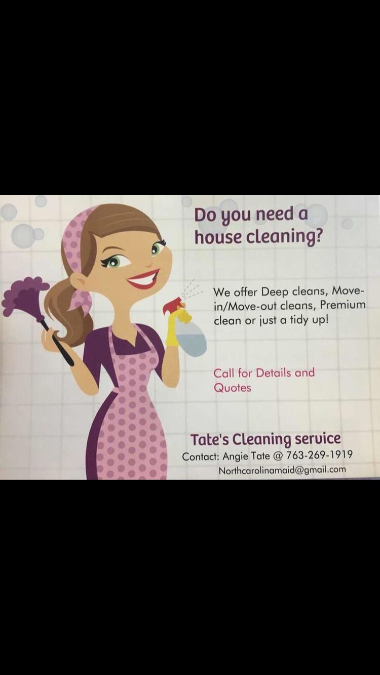 Logo for Tate's Cleaning Service