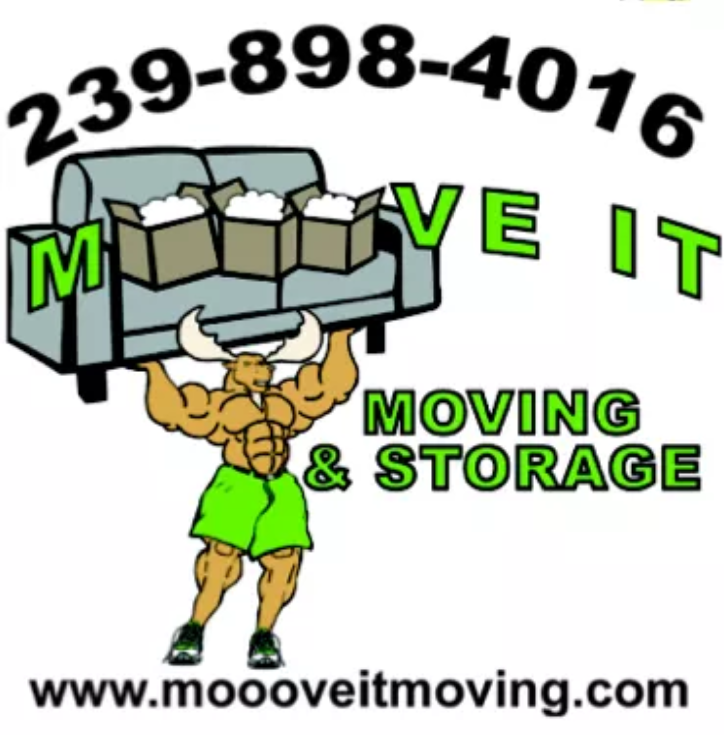 Logo for Mooove It Moving & Storage
