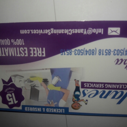 Logo for Yanes Cleaning