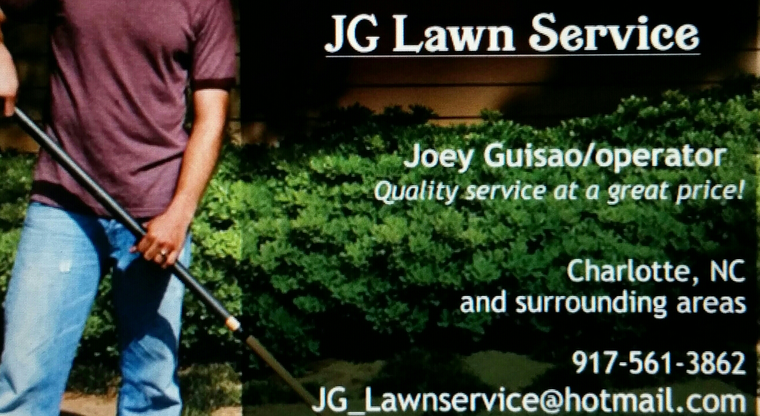 Logo for JG Lawn Service