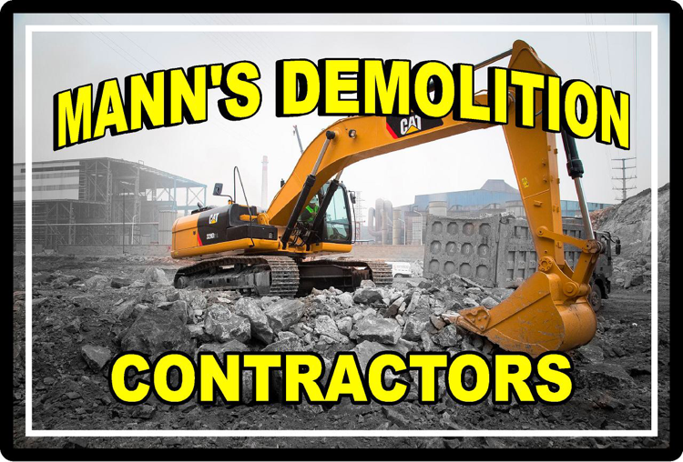 Logo for Mann's Demolition Contractors