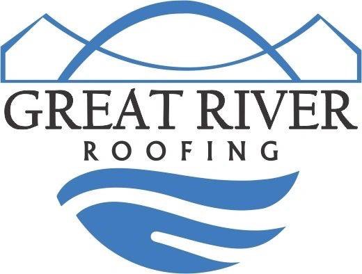 Logo for Great River Roofing Inc