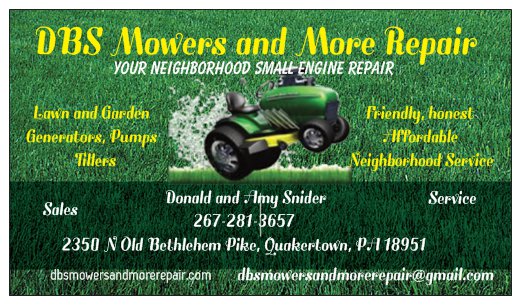 Avatar for DBS Mowers and More Repair