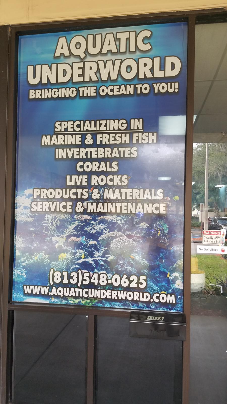 Logo for Aquatic Underworld