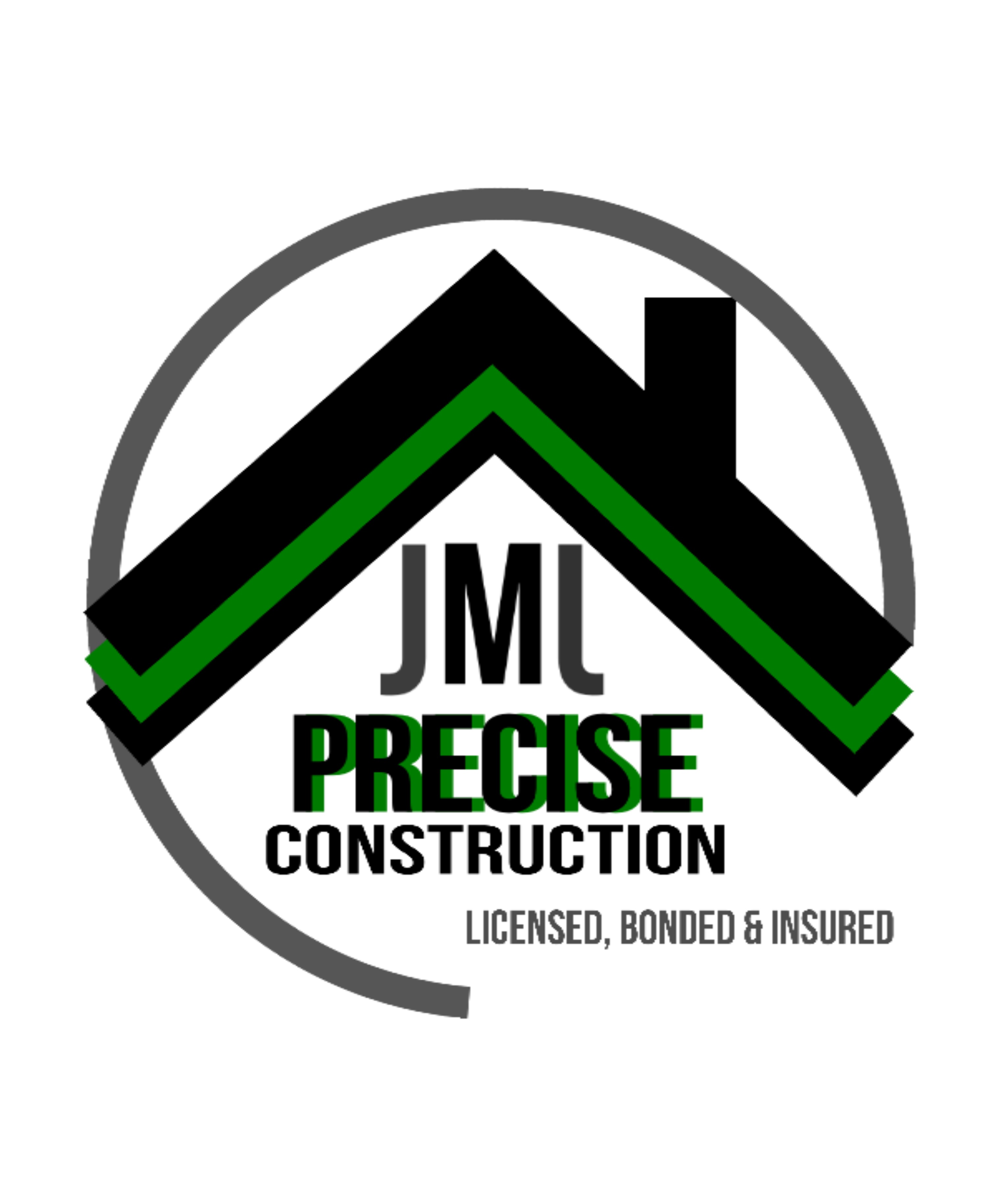 JMJ precise construction logo