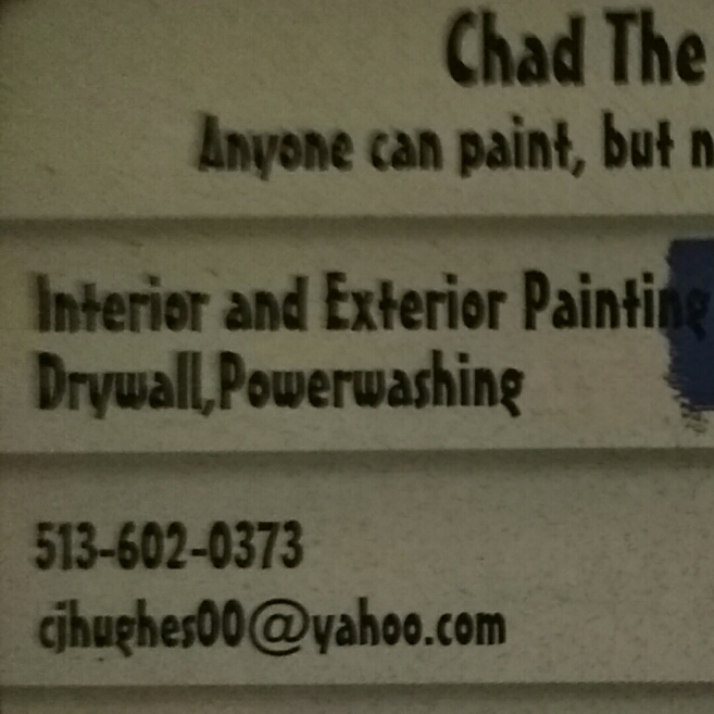 Logo for Chad the Painter