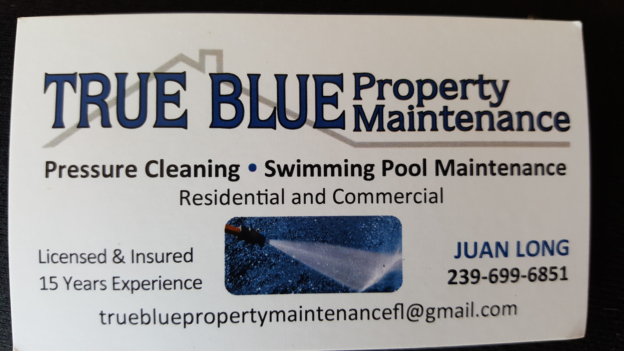 Logo for True Blue Property Maintenance
