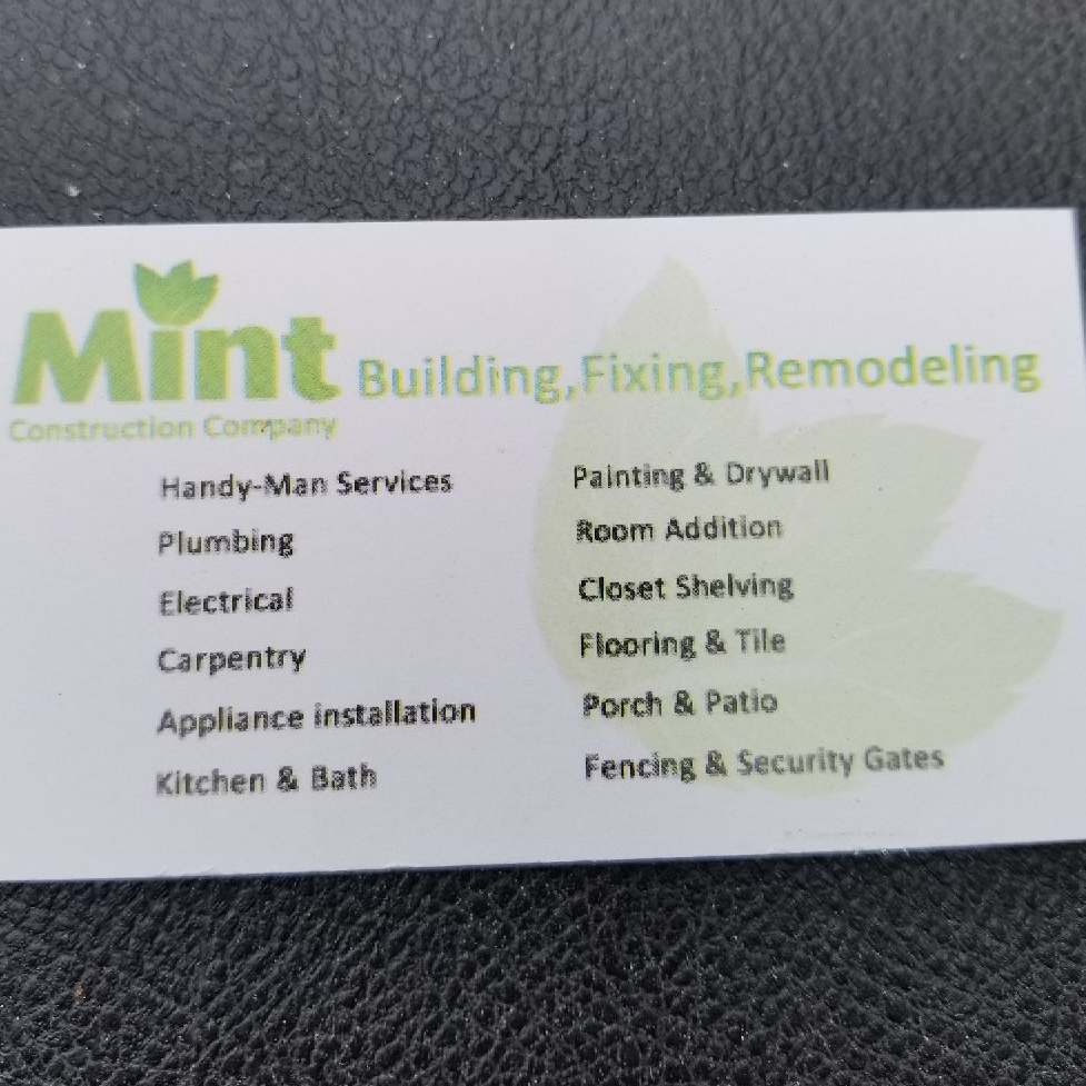 Avatar for Mint Construction Company