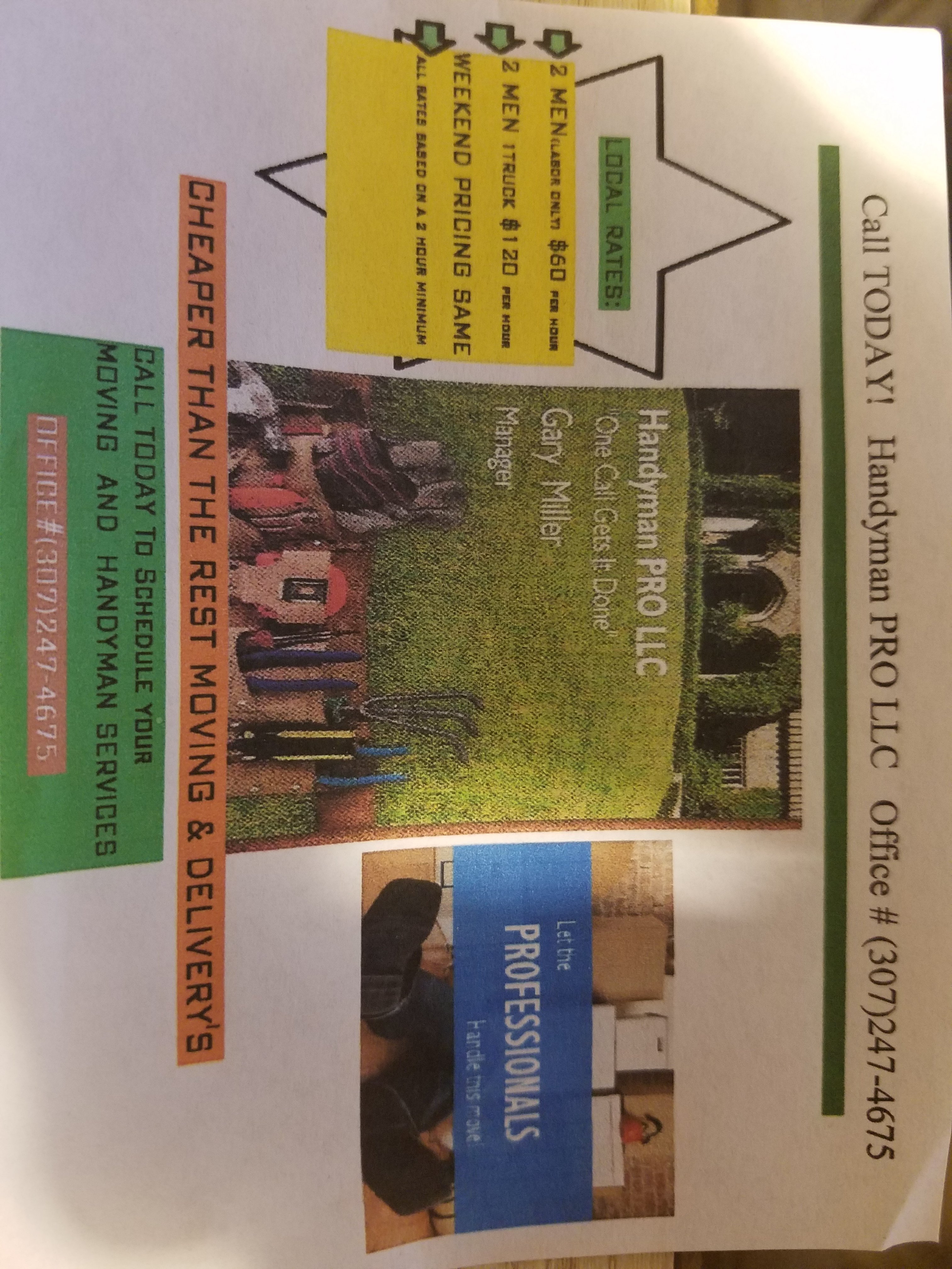 Logo for Handyman PRO LLC 