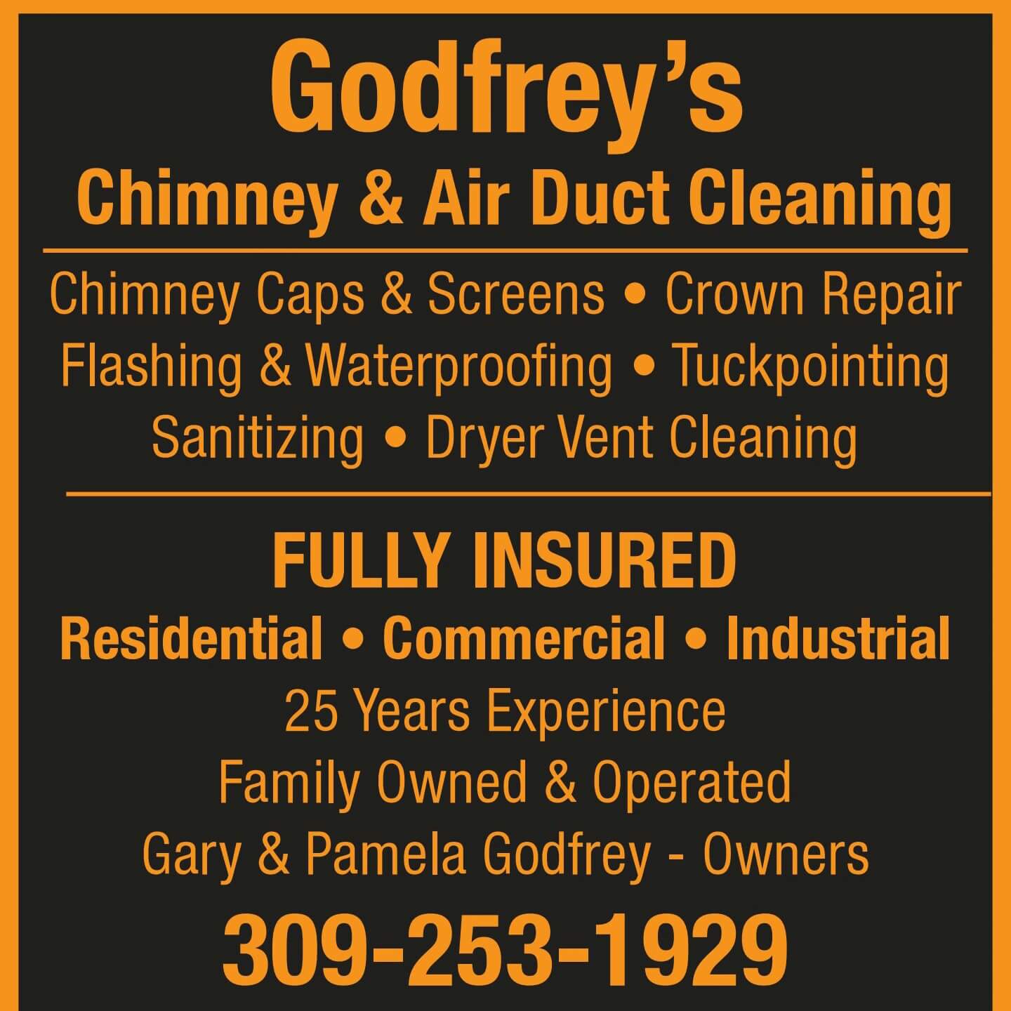 Avatar for Godrey's Chimney Sweep and Air Duct Cleaning