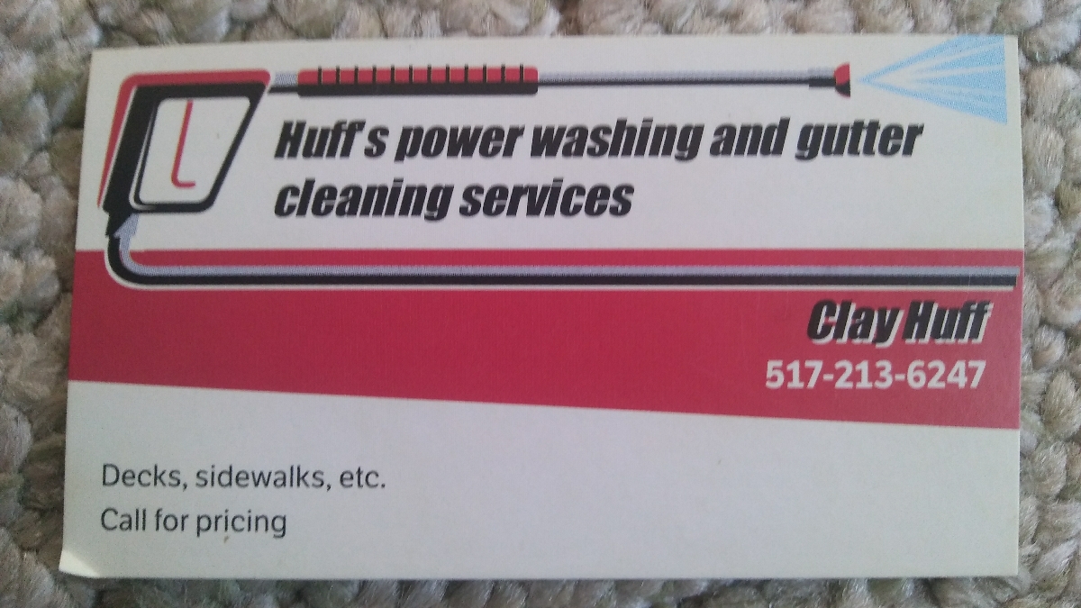 Huffs Power Washing and Gutter Cleaning logo