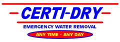 Logo for Certi-Dry