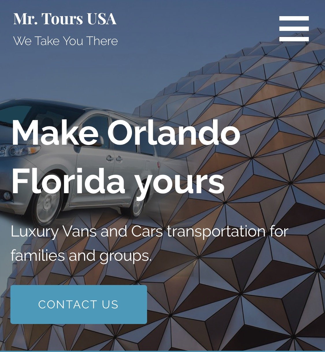 Logo for Mr Tours USA
