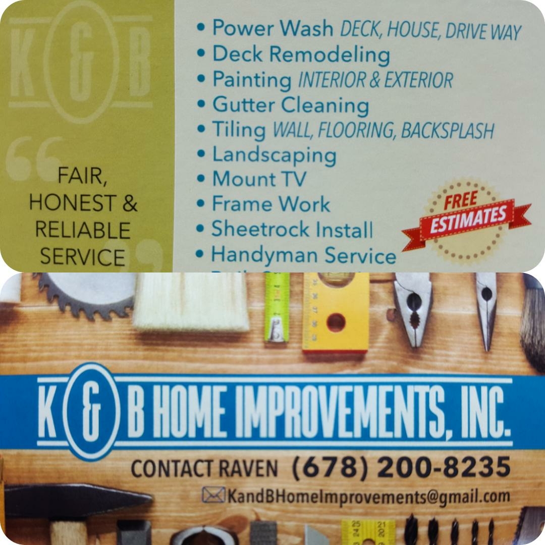 K & B Home Improvements Reviews - Acworth, GA | Angi ...