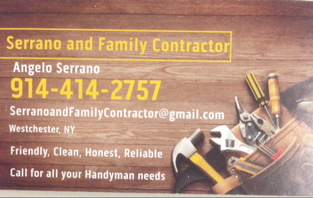 Logo for Serrano and Family Contractor