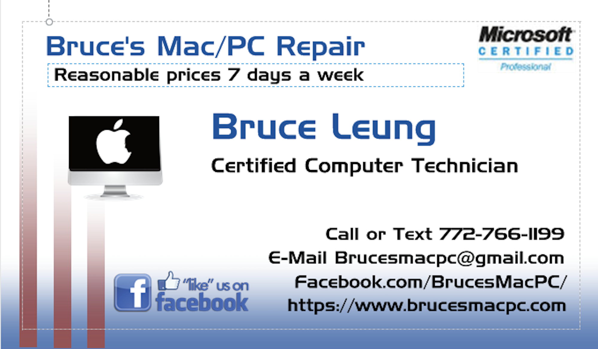 Avatar for Bruce's Mac/PC Repair