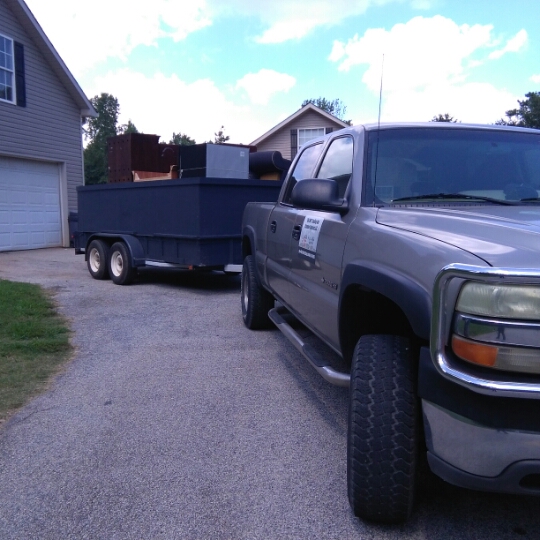 Logo for "His Will" Junk Removal, Debris Removal, Hauling & Cleanout Services, LLC