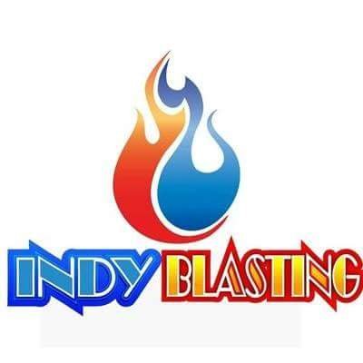 Indy Blasting logo