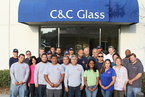 Logo for C & C GLASS