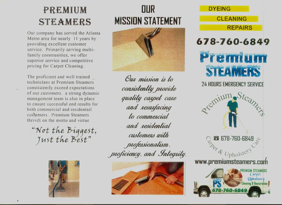 Logo for Premium Steamers