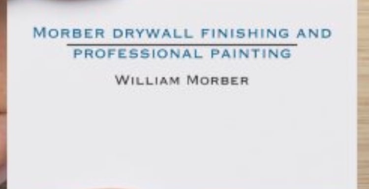 Logo for Morber Drywall Finishing and Professional Painting