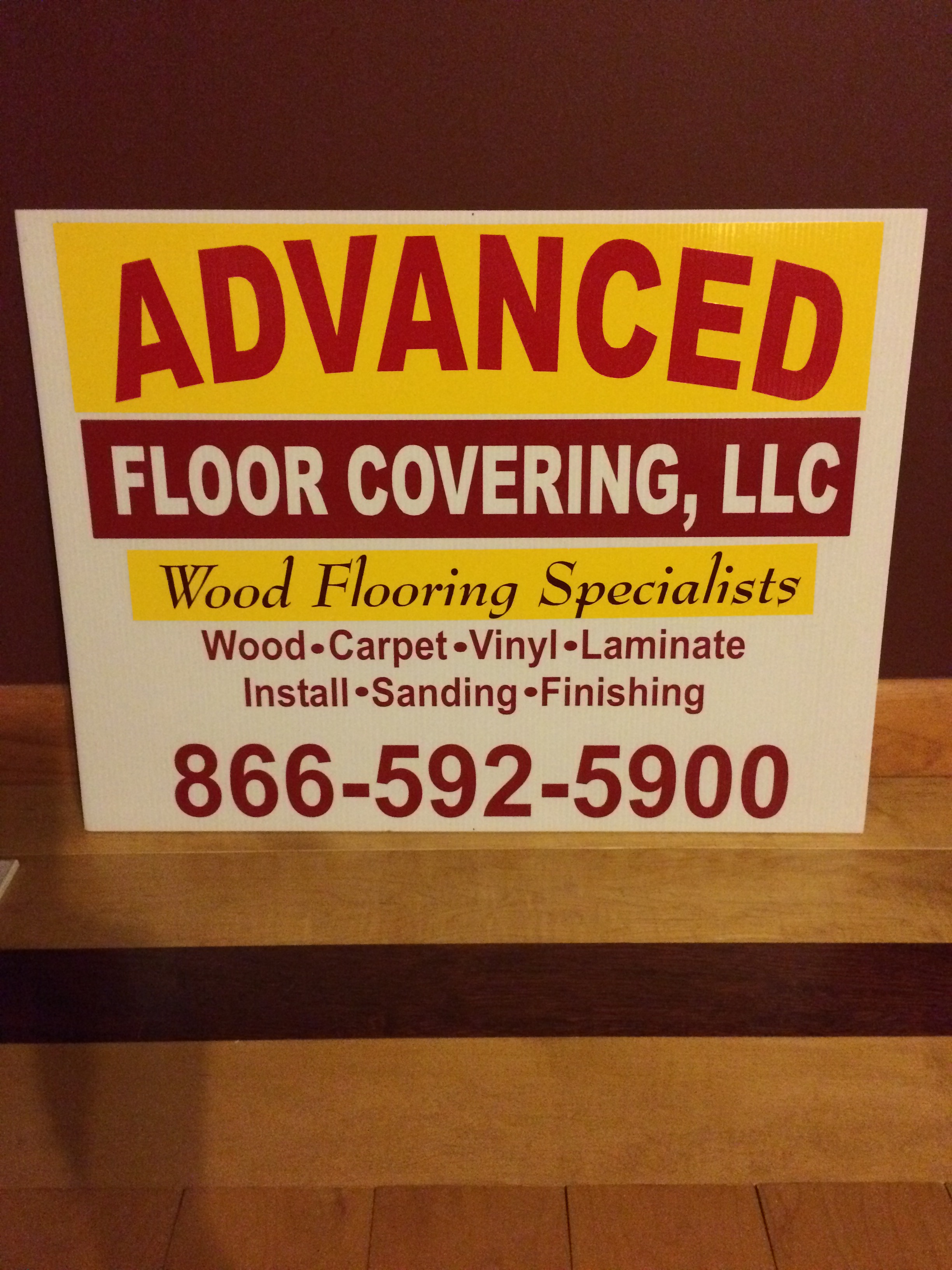 Logo for Advanced Floor Covering, LLC