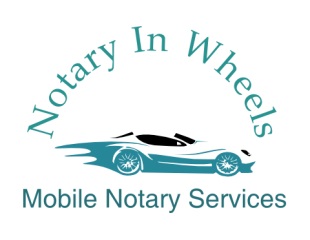 Notary In Wheels logo