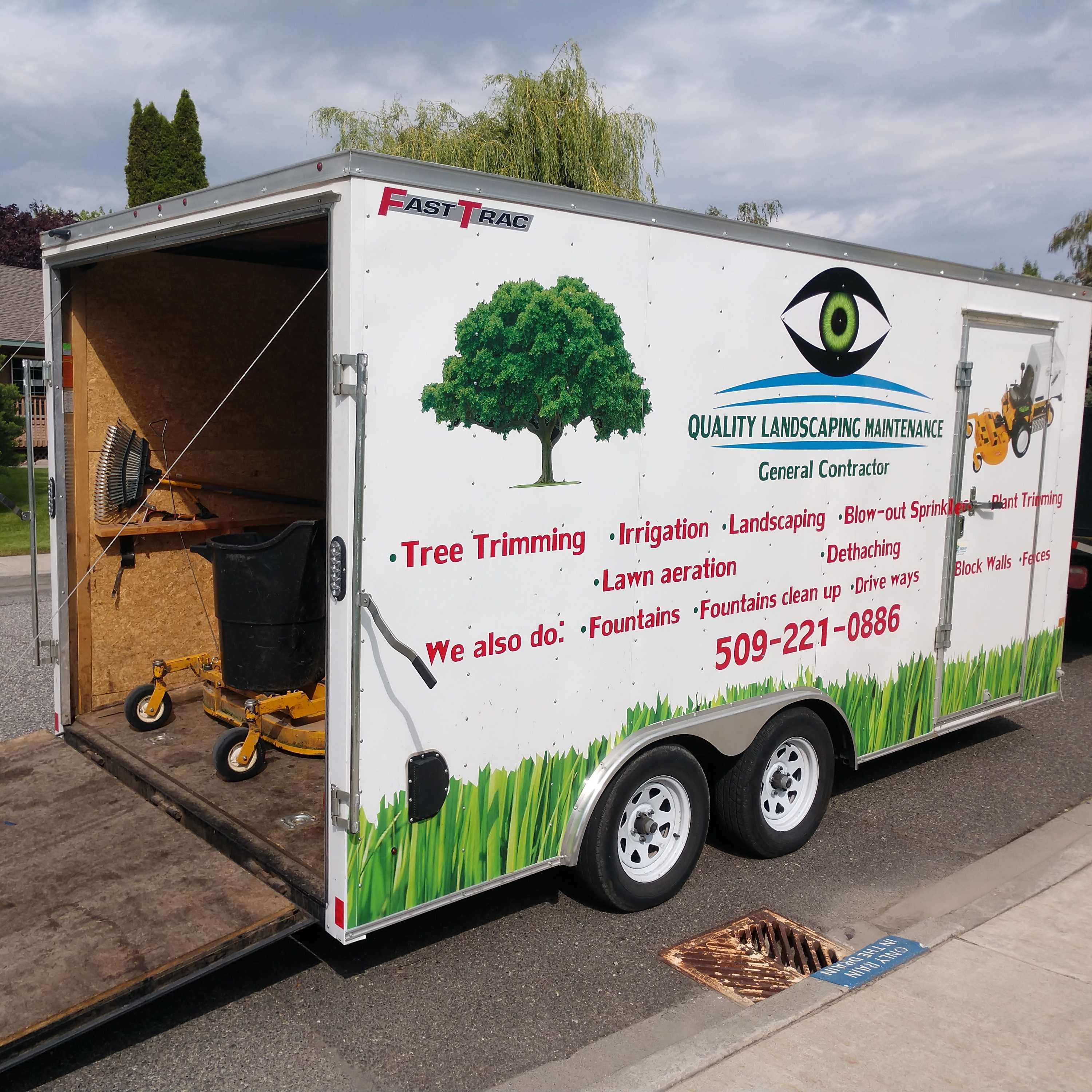 Logo for Quality Landscaping Maintenance