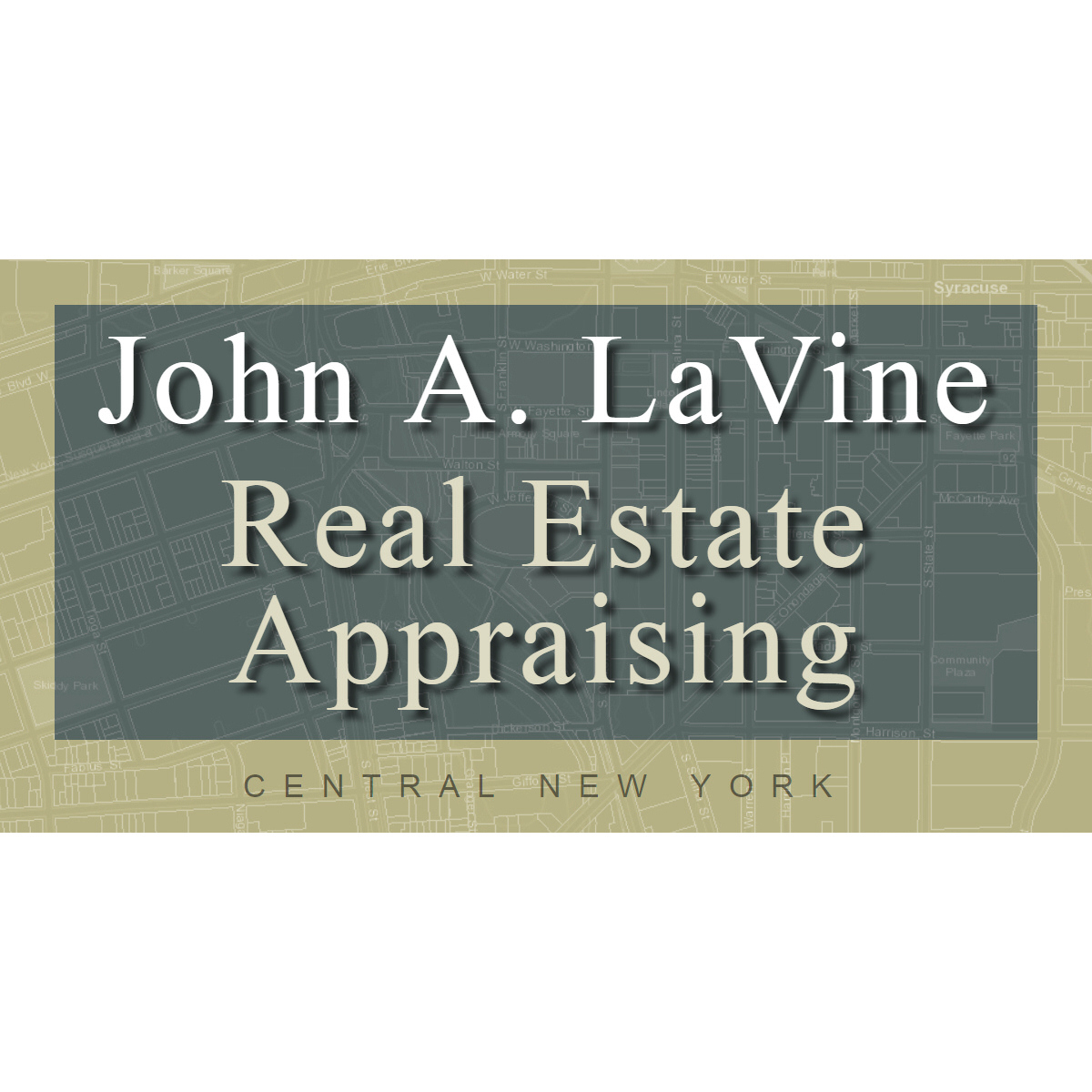 JOHN A LAVINE APPRAISING logo