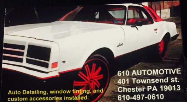 610 Automotive Detailing and Window Tinting LLC.  logo