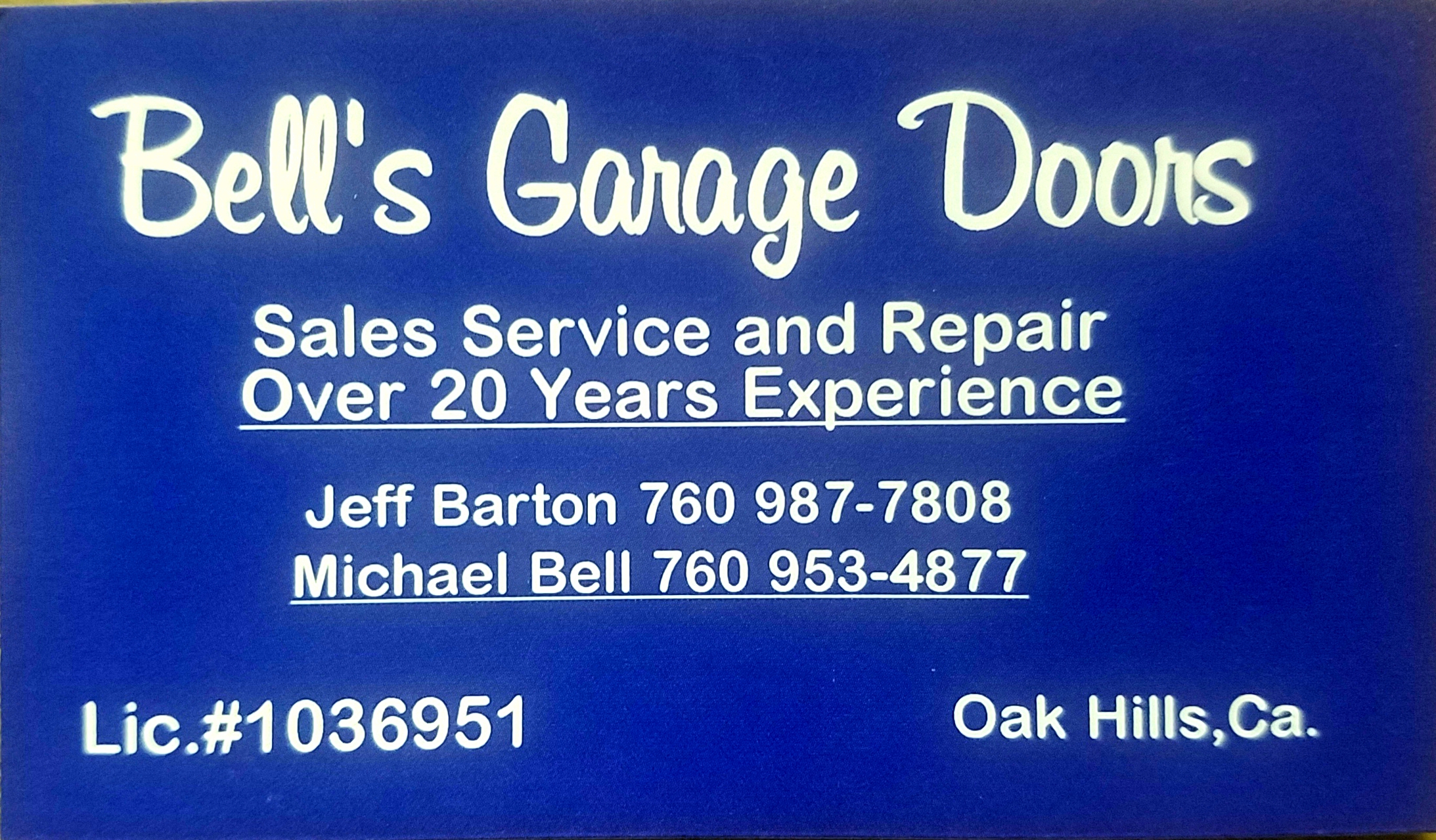 Avatar for Bell's Garage Doors