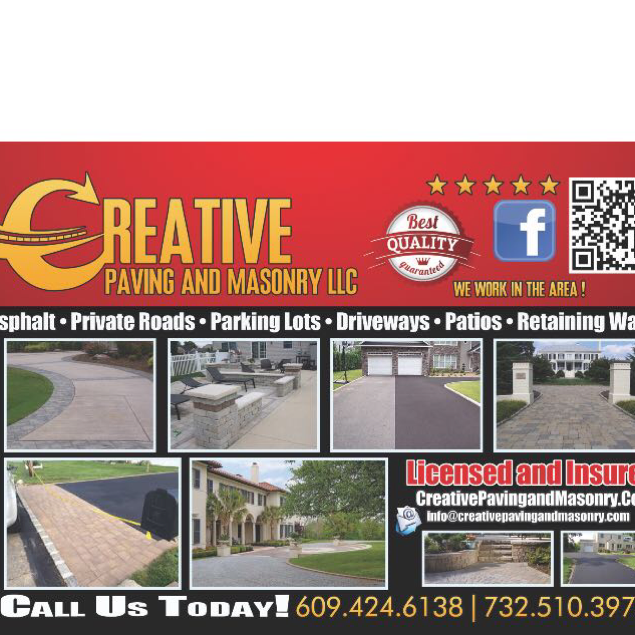 Creative Paving and Masonry  logo