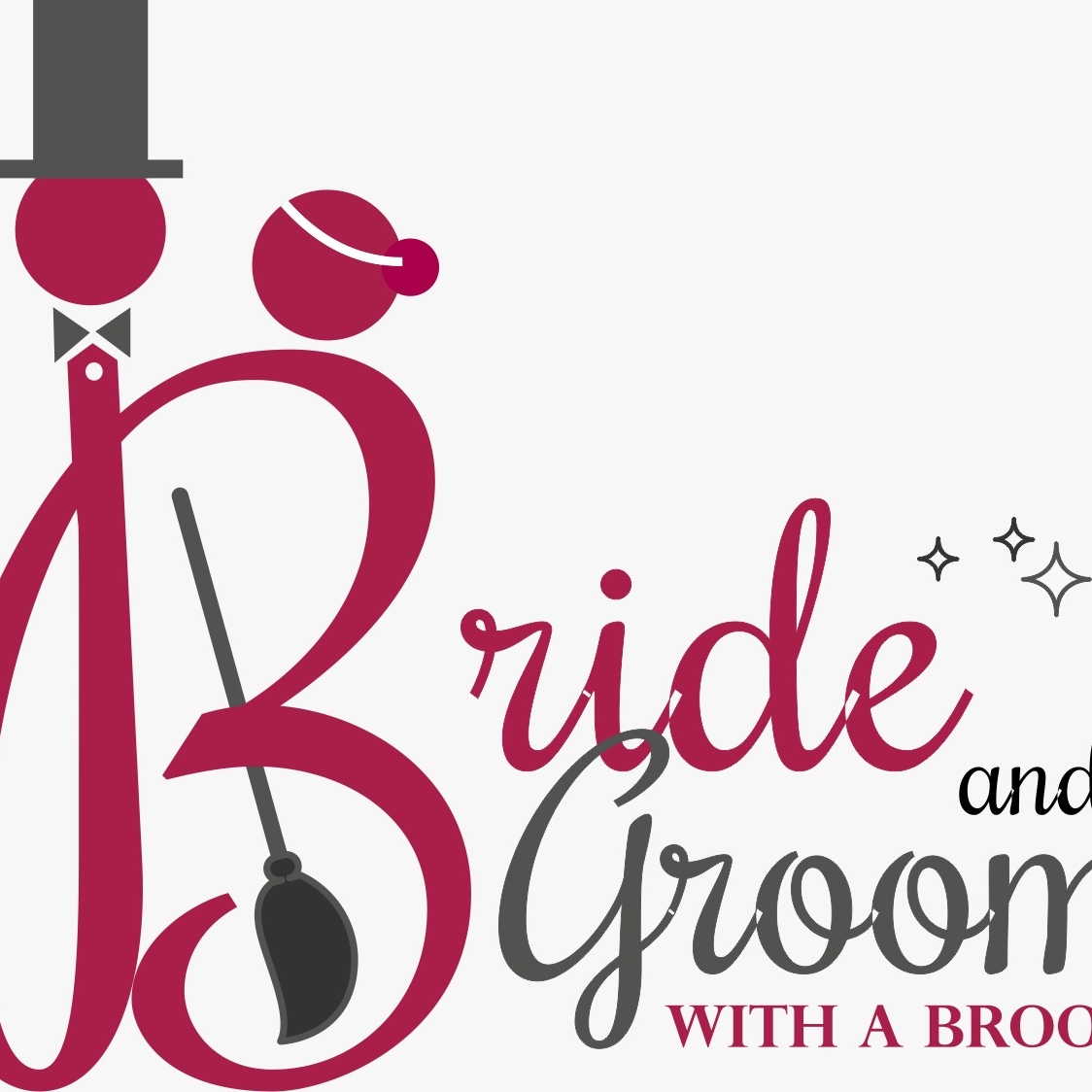 Logo for Bride And Groom With A Broom LLC