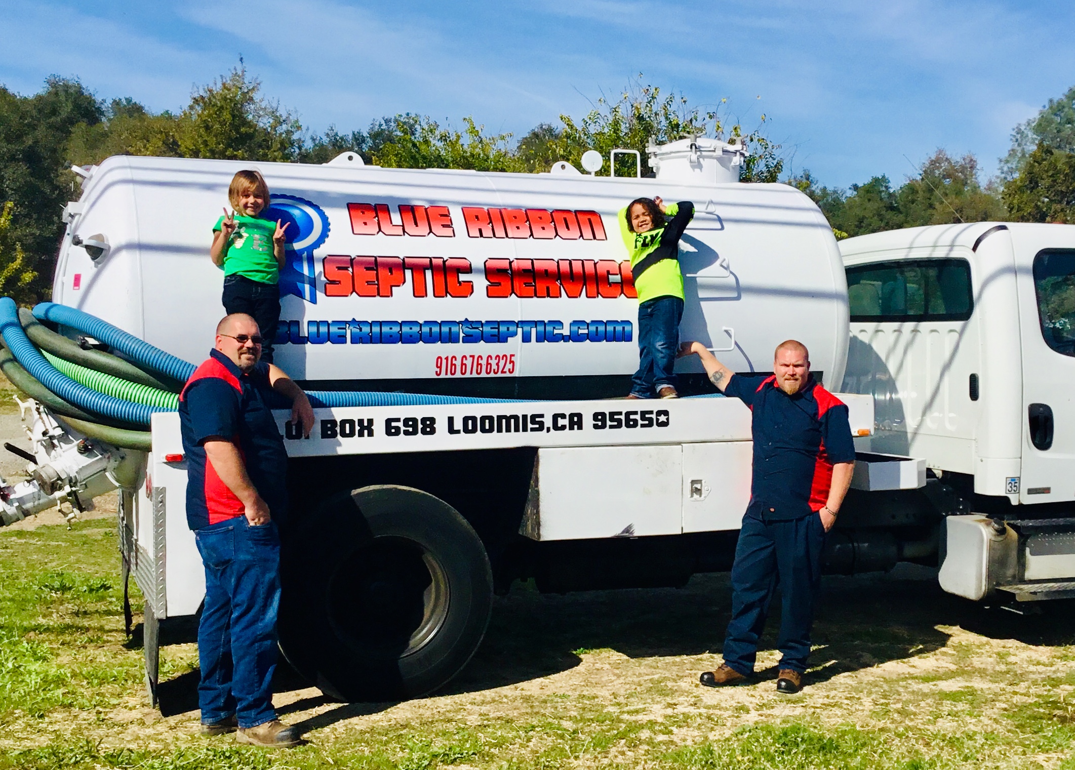 Logo for Blue Ribbon Septic Service