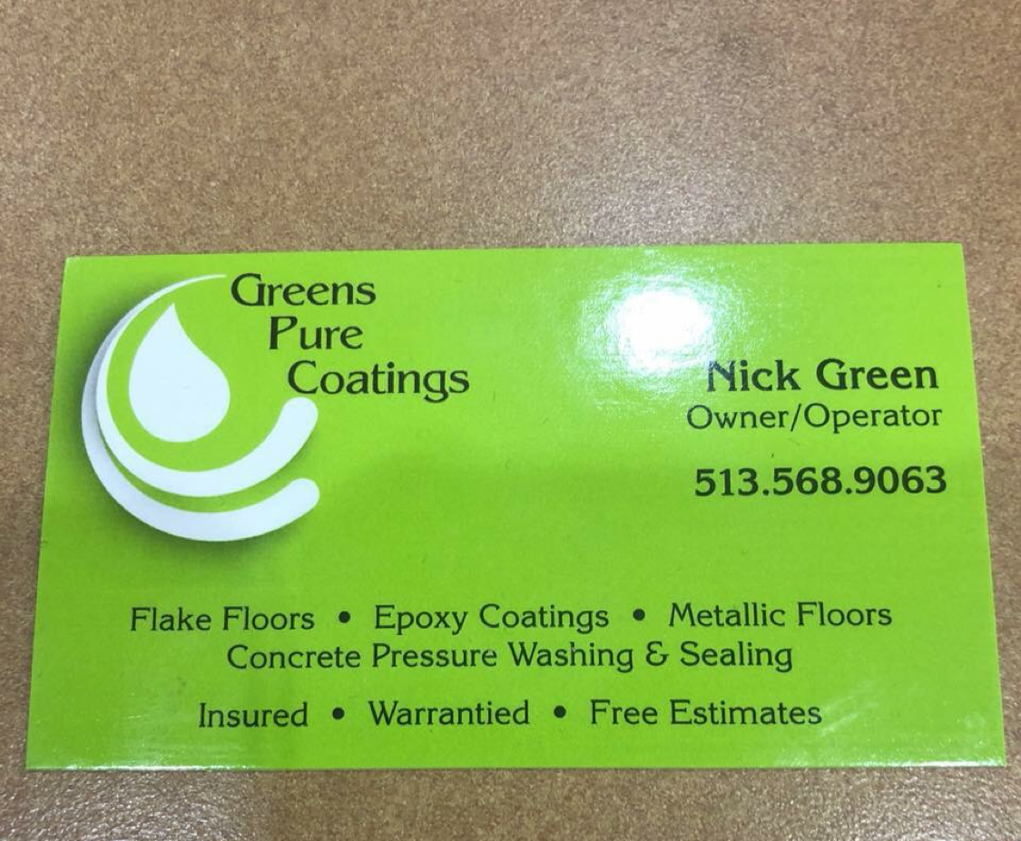 Avatar for Greens Pure Coatings llc