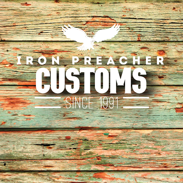 IRON PREACHER CUSTOMS  logo