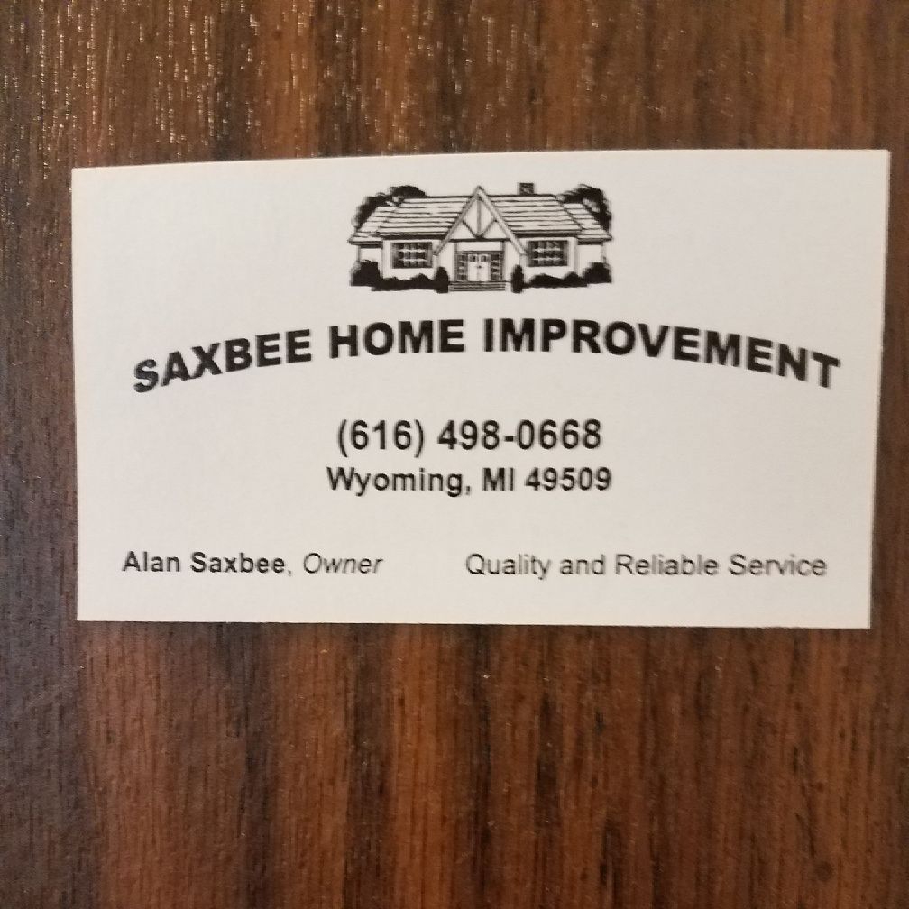 Avatar for Saxbee Home Improvement