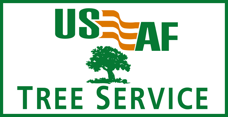 Logo for USAF Tree Service