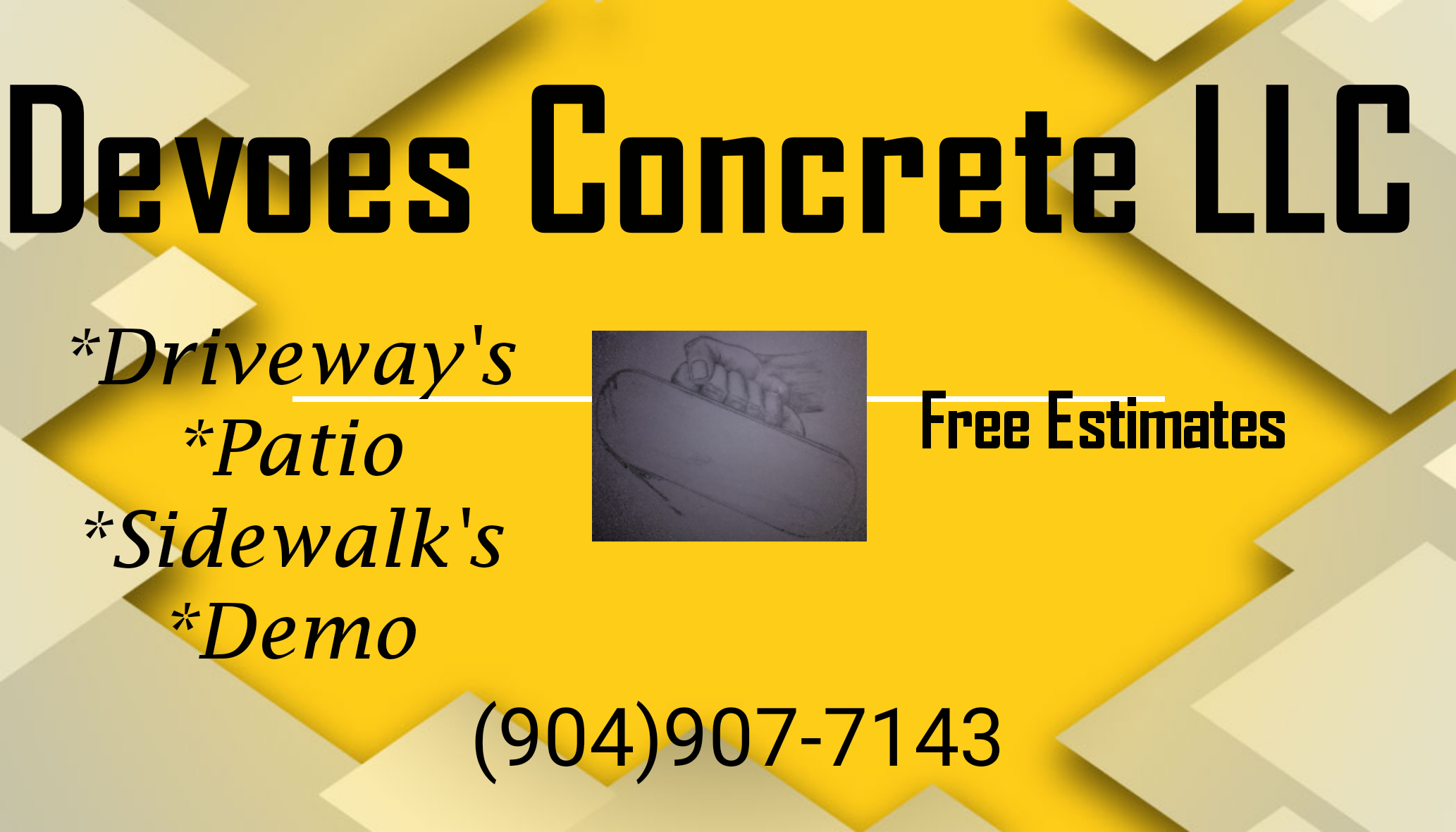 Devoes concrete LLC logo