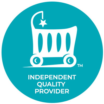 Kaylee Garcia, BabyQuip Ind Quality Provider logo