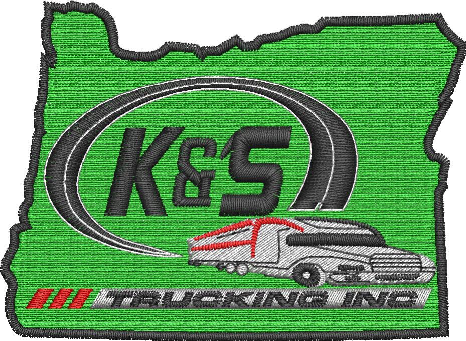 K&S TRUCKING PORTLAND logo