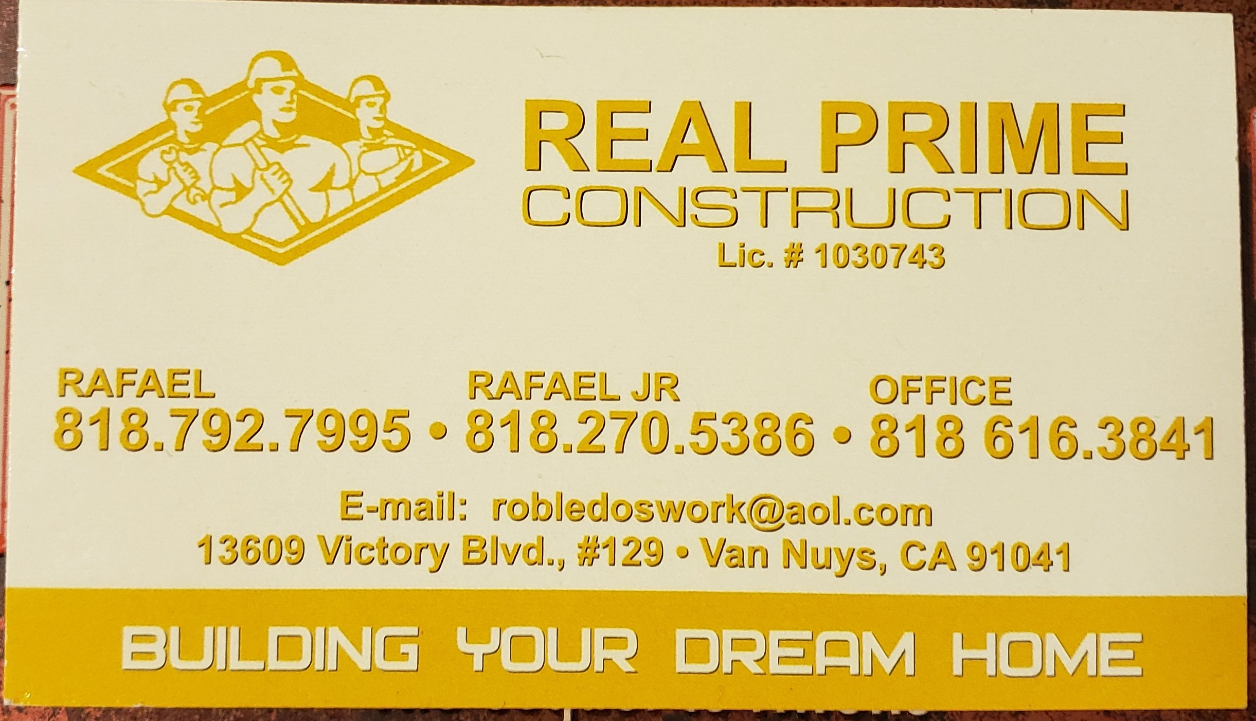 Avatar for Real Prime Construction