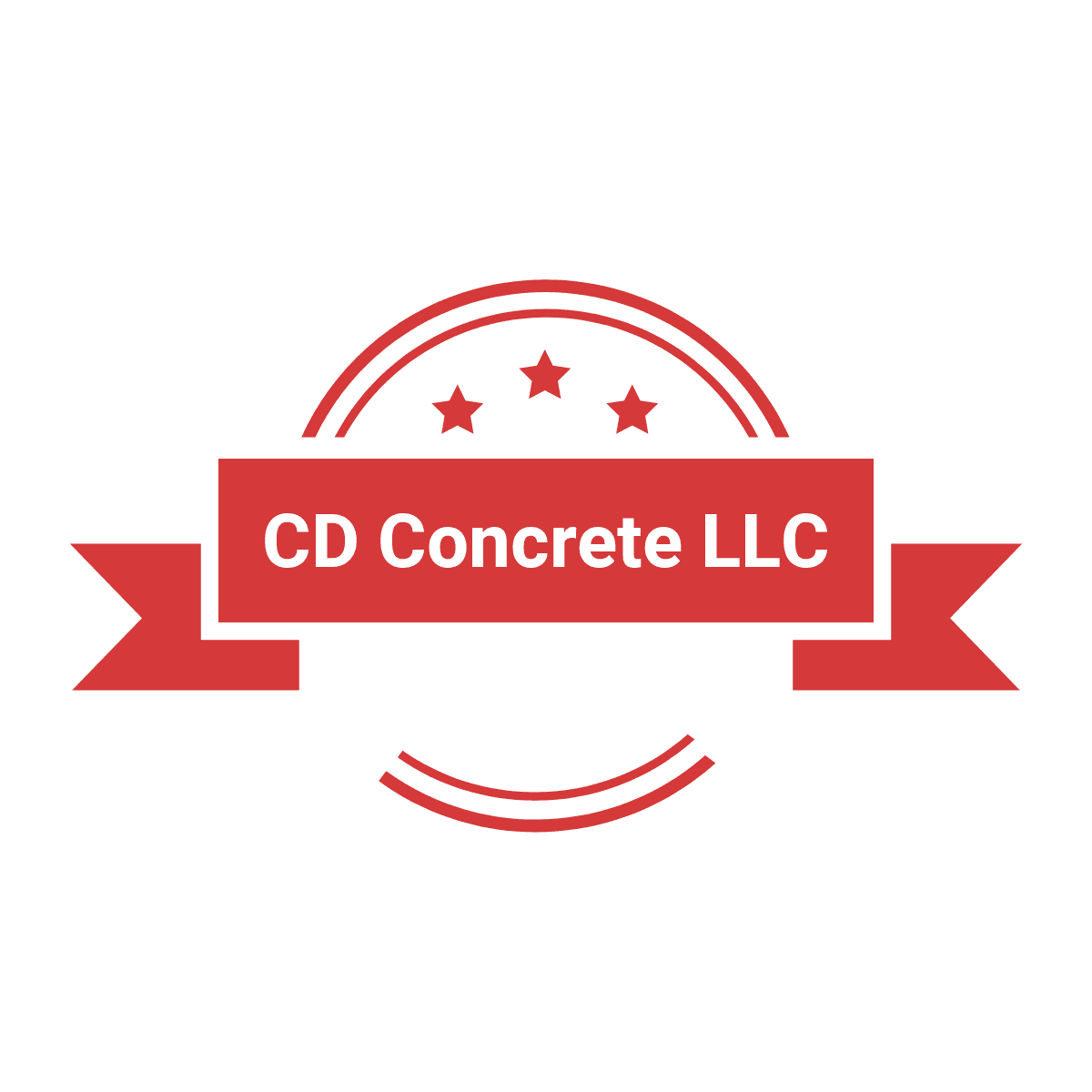 Logo for CD Concrete LLC
