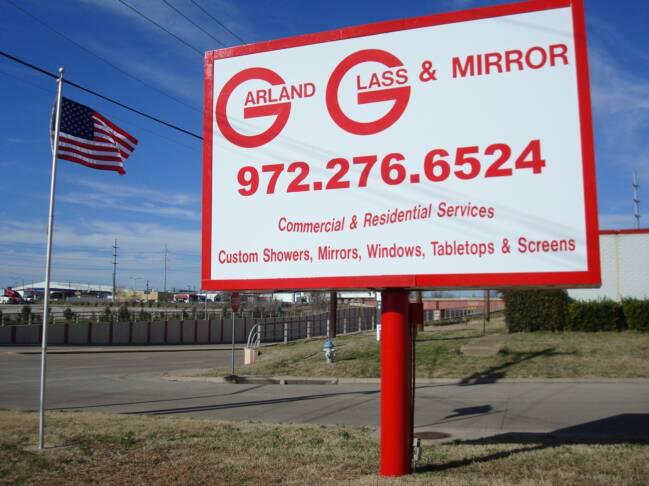 GARLAND GLASS & MIRROR logo