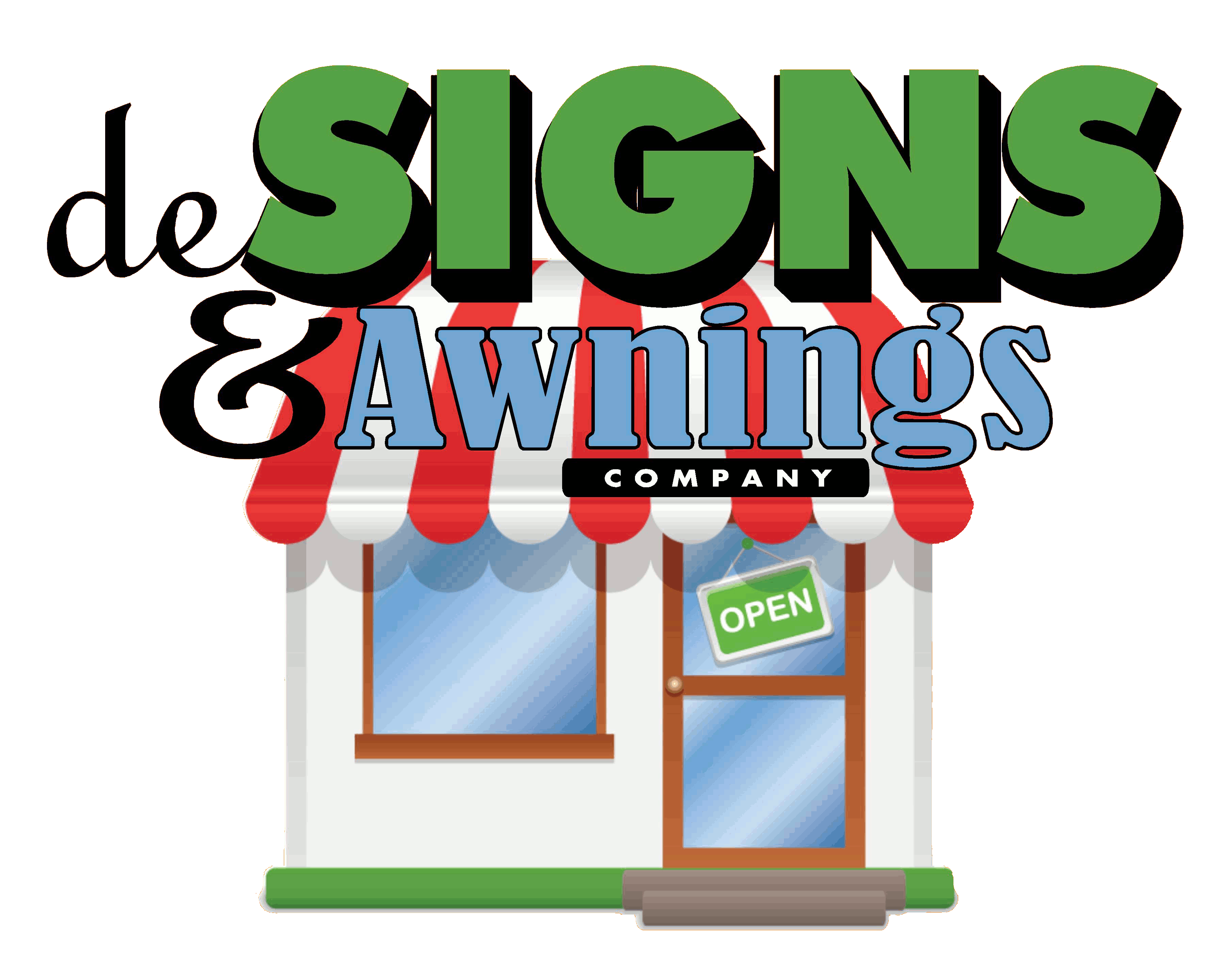 De Signs & Awnings logo