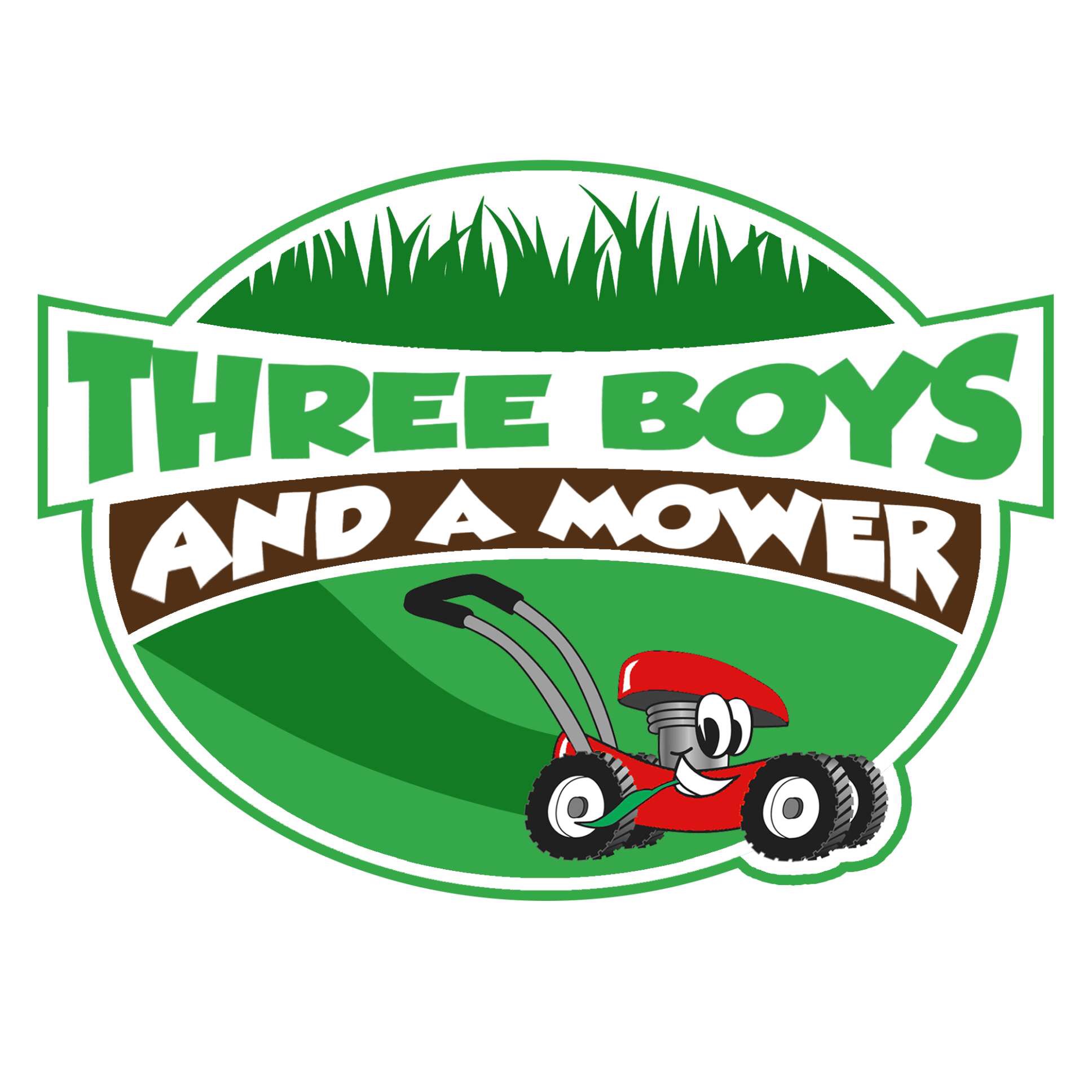 Three Boys and a Mower logo