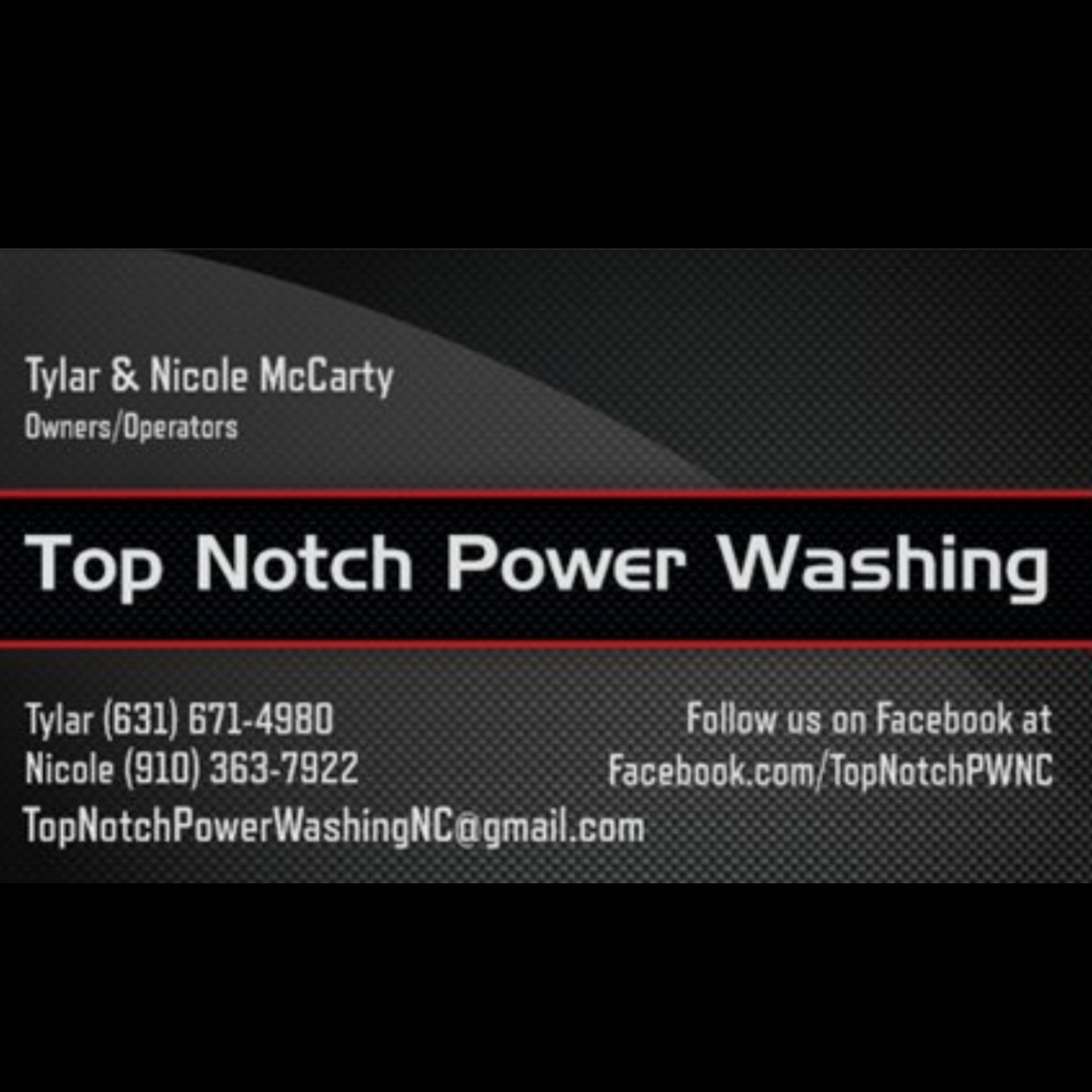 Top Notch Power Washing logo