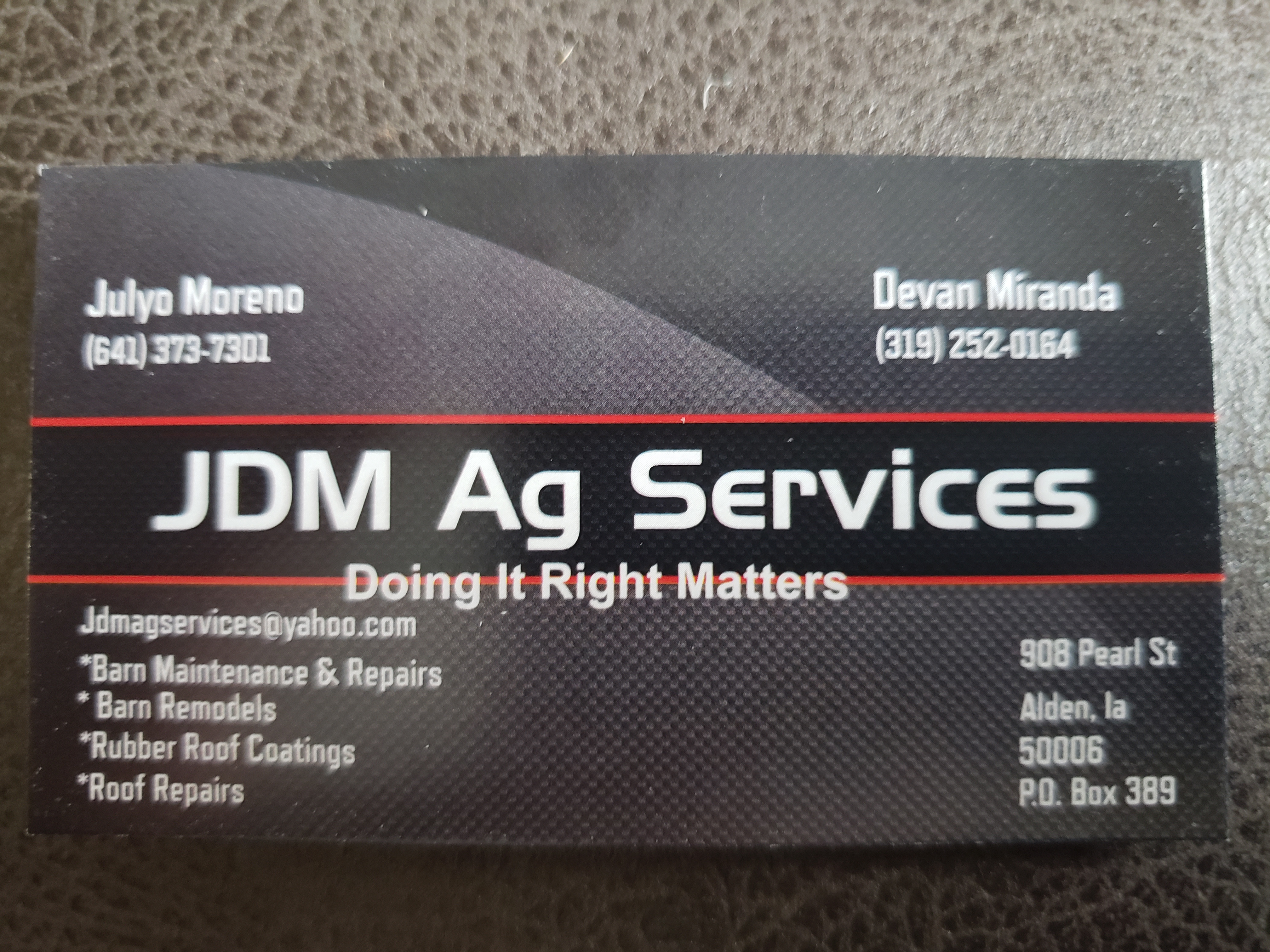 JDM Ag Services logo